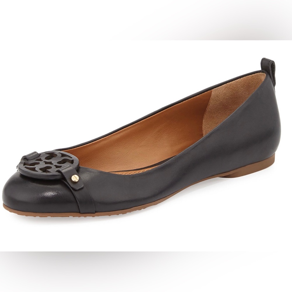 Mini Miller Leather Logo Flat, Black*